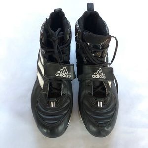 Adidas Team Football Three Stripes shoes Black, 18